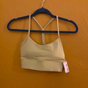 Lululemon Flow Y Bra Nulu - Wasabi Green - Size 6 - NWT (LW2EH4S)